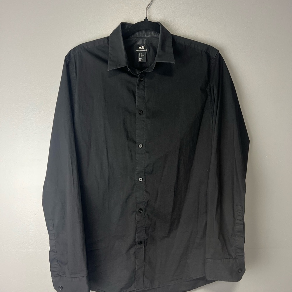 H&M Men's Black Shirt